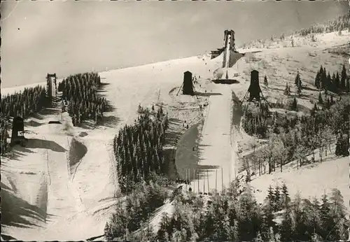 Oberwiesenthal Erzgebirge Kurort
Sprungschanzen / Oberwiesenthal /Erzgebirgskreis LKR