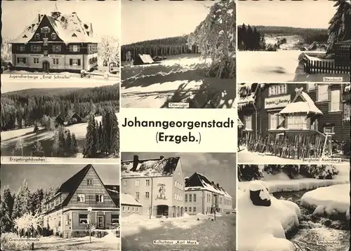 Johanngeorgenstadt Erzgebirgshaeuschen
Jugendherberge Ernst Schneller
Grenzlandbaude / Johanngeorgenstadt /Erzgebirgskreis LKR