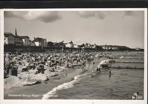 Binz Ruegen Strandleben / Binz /Ruegen LKR