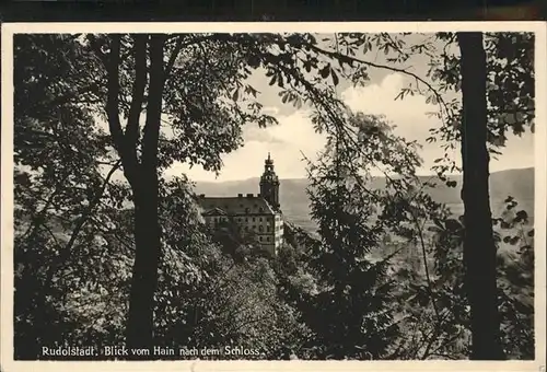 Rudolstadt Schloss / Rudolstadt /Saalfeld-Rudolstadt LKR