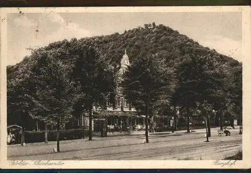 Goerlitz Sachsen Kleinbisnitz Burghof Fusse der Landeskrone / Goerlitz /Goerlitz LKR