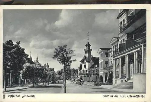 Zinnowitz Ostseebad Usedom Strandstrasse / Zinnowitz /Ostvorpommern LKR