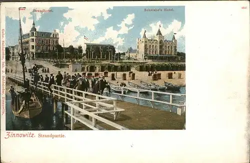 Zinnowitz Ostseebad Usedom Schwabe&#180;s Hotel Strandhotel / Zinnowitz /Ostvorpommern LKR