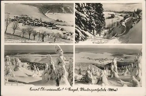 Oberwiesenthal Erzgebirge Wintersportplatz / Oberwiesenthal /Erzgebirgskreis LKR