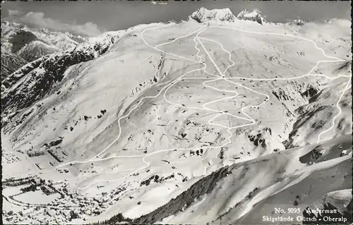 Andermatt Skigelaende  / Andermatt /Bz. Uri