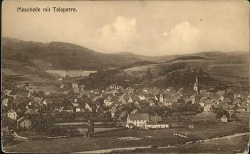 Meschede Talsperre / Arnsberg /Hochsauerlandkreis LKR