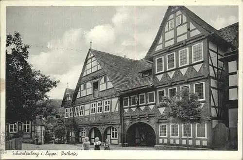Schwalenberg Rathaus / Schieder-Schwalenberg /Lippe LKR