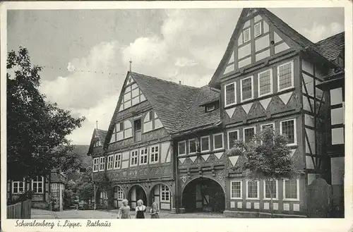 Schwalenberg Rathaus / Schieder-Schwalenberg /Lippe LKR