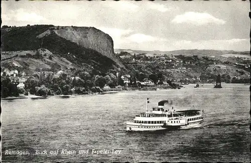 Remagen Erpeler Ley Schiff  / Remagen /Ahrweiler LKR