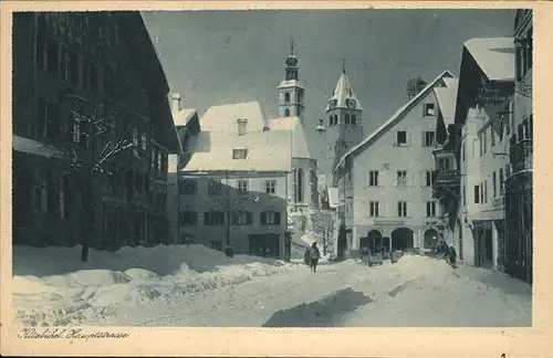 Kitzbuehel Tirol Hauptstrasse / Kitzbuehel /Tiroler Unterland