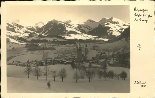 Kitzbuehel Tirol Gesamtansicht / Kitzbuehel /Tiroler Unterland