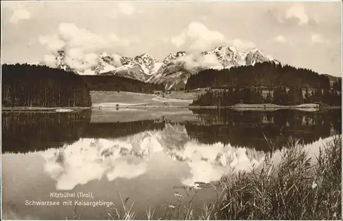 Kitzbuehel Tirol Schwarzsee Kaisergebirge / Kitzbuehel /Tiroler Unterland