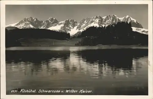 Kitzbuehel Tirol Schwarzsee Wilder Kaiser / Kitzbuehel /Tiroler Unterland