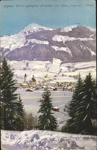 Kitzbuehel Tirol Panorama Horn / Kitzbuehel /Tiroler Unterland