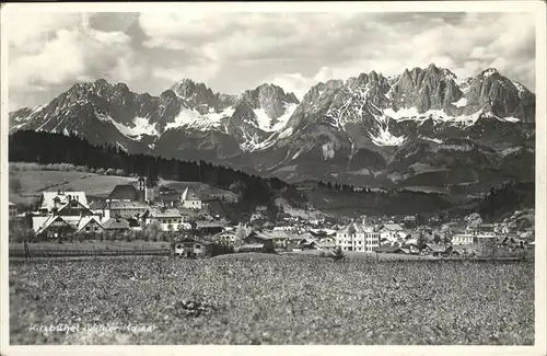 Kitzbuehel Tirol Gesamtansicht Wilder Kaiser / Kitzbuehel /Tiroler Unterland