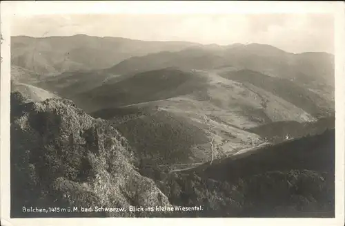 Belchen Baden Kleines Wiesental / Neuenweg /Loerrach LKR