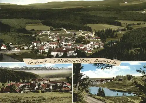 Friedenweiler Gesamtansicht / Friedenweiler /Breisgau-Hochschwarzwald LKR