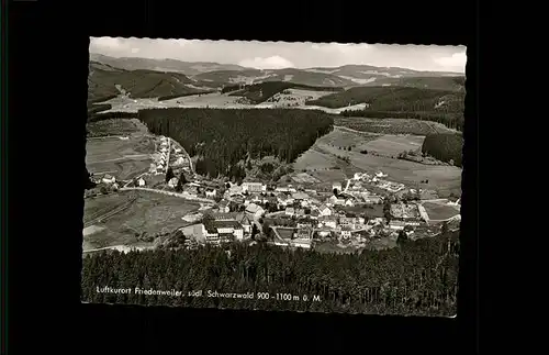 Friedenweiler Luftbild / Friedenweiler /Breisgau-Hochschwarzwald LKR