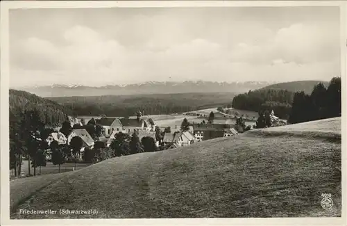 Friedenweiler Gesamtansicht / Friedenweiler /Breisgau-Hochschwarzwald LKR