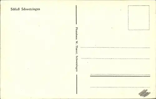 Schwetzingen Schloss / Schwetzingen /Heidelberg Stadtkreis