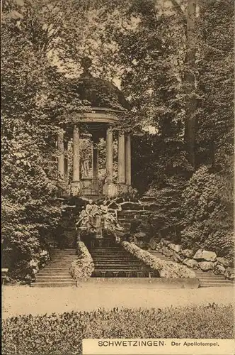 Schwetzingen Apollotempel / Schwetzingen /Heidelberg Stadtkreis