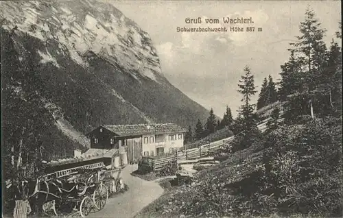 Ramsau Berchtesgaden Wachterl Schwarzbachwacht / Ramsau b.Berchtesgaden /Berchtesgadener Land LKR