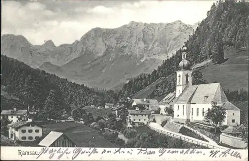 Ramsau Berchtesgaden Kirche / Ramsau b.Berchtesgaden /Berchtesgadener Land LKR