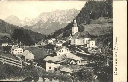 Ramsau Berchtesgaden Kirche / Ramsau b.Berchtesgaden /Berchtesgadener Land LKR