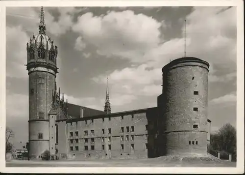 Wittenberg Lutherstadt Schloss Schlosskirche / Wittenberg /Wittenberg LKR