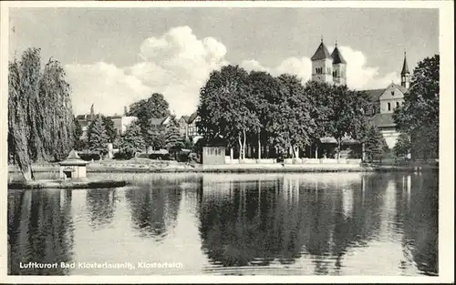 Bad Klosterlausnitz Klosterteich / Bad Klosterlausnitz /Saale-Holzland-Kreis LKR