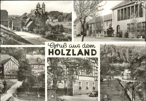 Bad Klosterlausnitz Erholungsheim "Holzland" / Bad Klosterlausnitz /Saale-Holzland-Kreis LKR