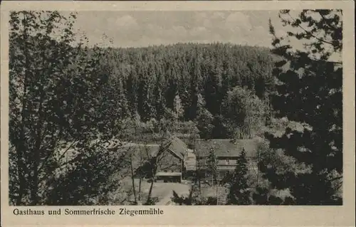 Bad Klosterlausnitz Hermsdorf Zeitzgrund Gasthaus "Ziegenmuehle" / Bad Klosterlausnitz /Saale-Holzland-Kreis LKR