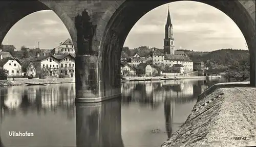 Vilshofen Donau Bruecke / Vilshofen an der Donau /Passau LKR