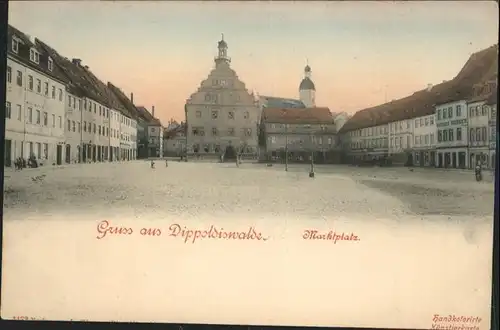 Dippoldiswalde Osterzgebirge Marktplatz / Dippoldiswalde /Saechsische Schweiz-Osterzgebirge LKR