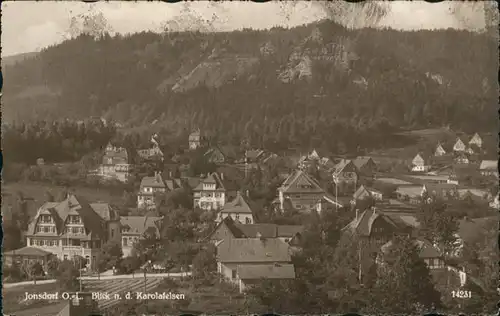 Jonsdorf Karolafelsen / Kurort Jonsdorf /Goerlitz LKR