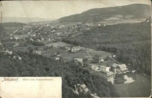 Jonsdorf Nonnenfelsen / Kurort Jonsdorf /Goerlitz LKR