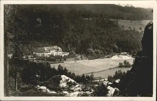 Jonsdorf Kurheim II der Landesversicherung Sachsen / Kurort Jonsdorf /Goerlitz LKR