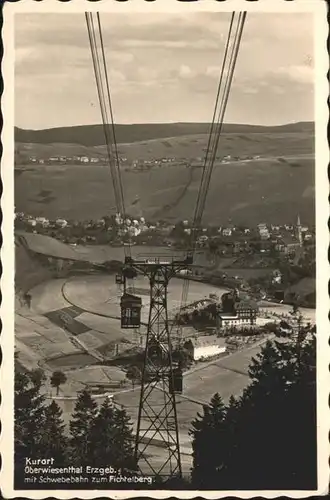 Oberwiesenthal Erzgebirge Schwebebahn Fichtelberg / Oberwiesenthal /Erzgebirgskreis LKR