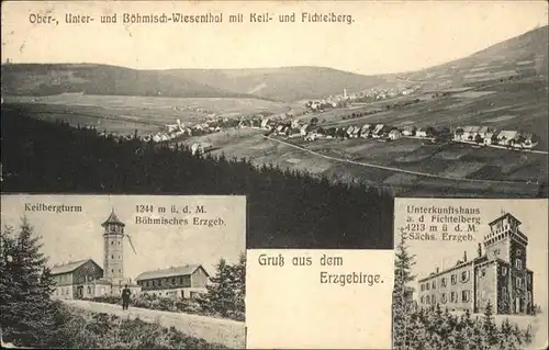 Oberwiesenthal Erzgebirge Unterwiesenthal Boehmisch-Wiesenthal Fichtelberg / Oberwiesenthal /Erzgebirgskreis LKR