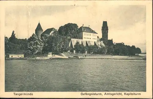 Tangermuende Gefaengnisturm Amtsgericht Kapitelturm / Tangermuende /Stendal LKR