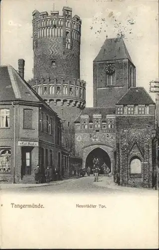 Tangermuende Neustaedter Tor / Tangermuende /Stendal LKR