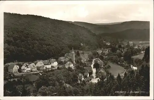 Altenbrak Harz Bodetal / Altenbrak /Harz LKR