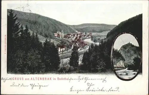 Altenbrak Harz Bodethal / Altenbrak /Harz LKR
