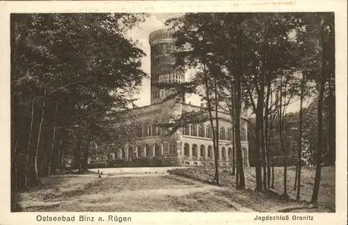 Binz Ruegen Ostseebad Jagdschloss Granitz / Binz /Ruegen LKR