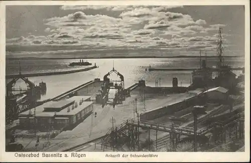 Sassnitz Ostseebad Ruegen Ostseebad Schwedenfaehre / Sassnitz /Ruegen LKR