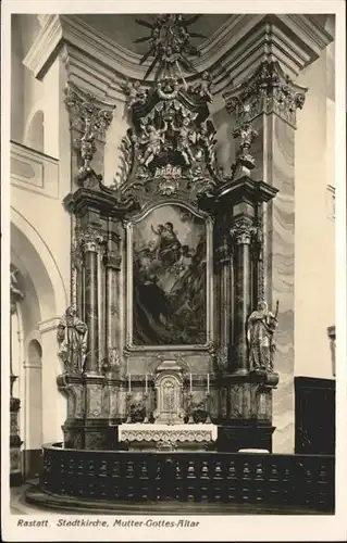 Rastatt Stadtkirche
Mutter-Gottes-Altar / Rastatt /Rastatt LKR