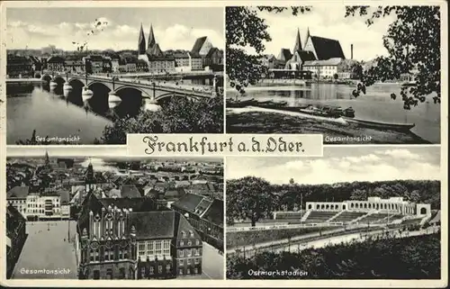 Frankfurt Oder Ostmarkstadion  / Frankfurt Oder /Frankfurt Oder Stadtkreis