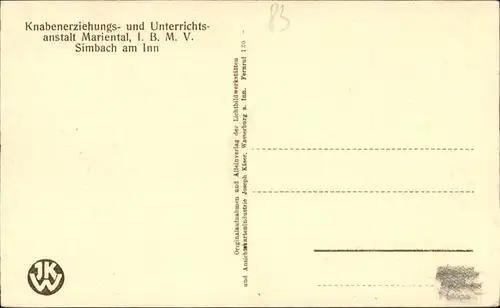 Simbach Inn Alpiner Anlage / Simbach a.Inn /Rottal-Inn LKR