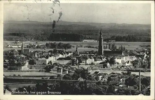 Simbach Inn Braunau Bruecke / Simbach a.Inn /Rottal-Inn LKR