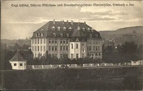Simbach Inn Institut Marienhoehe / Simbach a.Inn /Rottal-Inn LKR